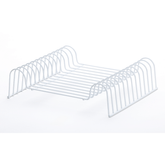 Organizador De Pratos 12 Posições 20 cm Branco - Ela Decora